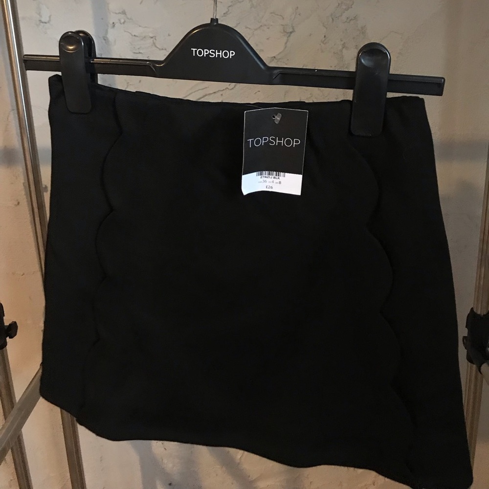 Top shop Ruffled Mini Skirt